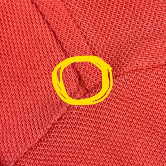 Polo by Ralph Lauren Men's Red Polo Shirt with Blue Logo - Picture 9 of 9